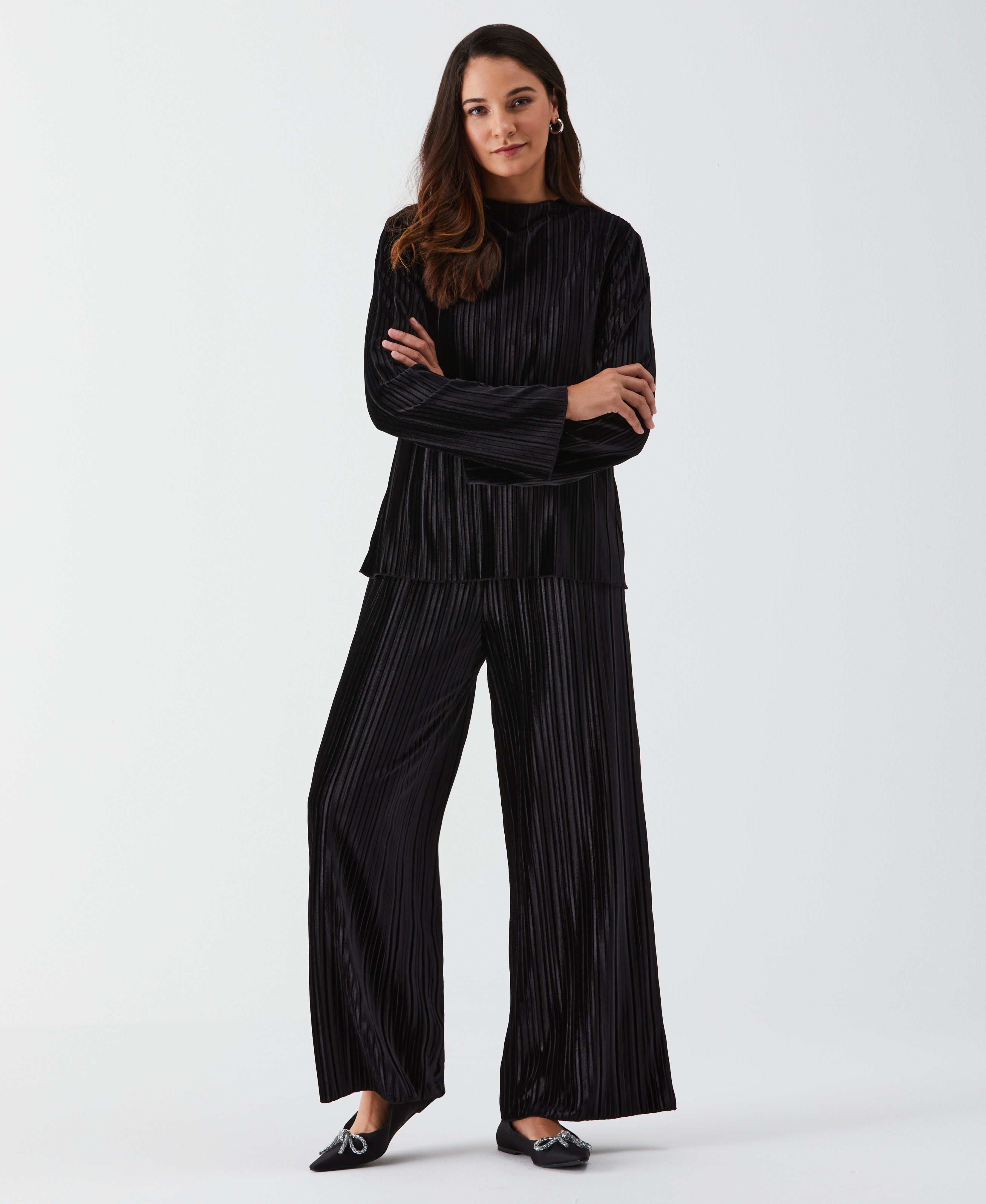 PANT BLKVELVET - HOMEWEAR et PRÊT-A-PORTER LYEVA