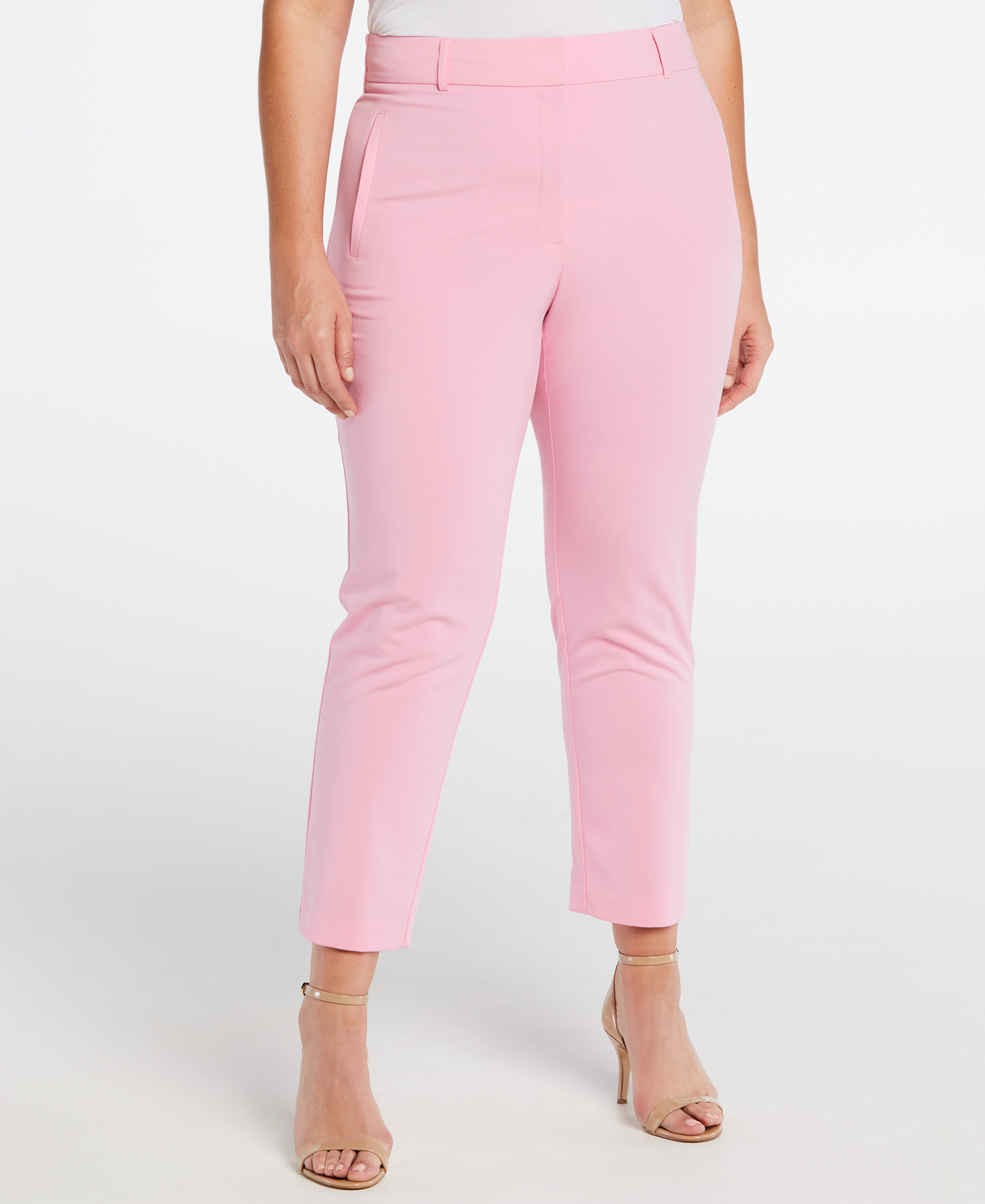 Women's Comfort Fit Double Zip Pull-On Pant