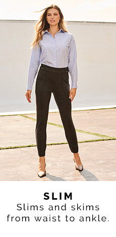 slim fit pants