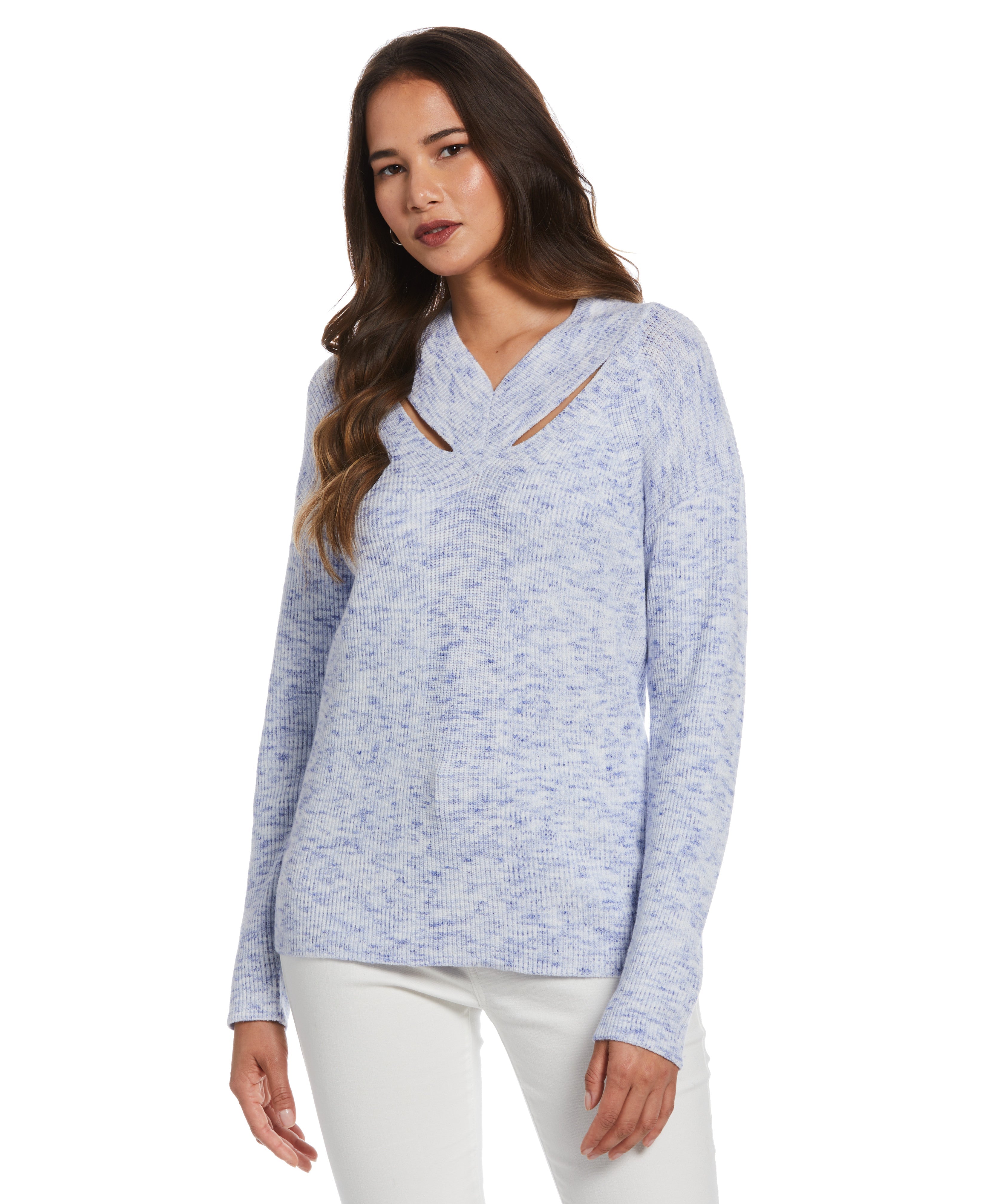 Women's Modern Fit Puff Sleeve Sweater