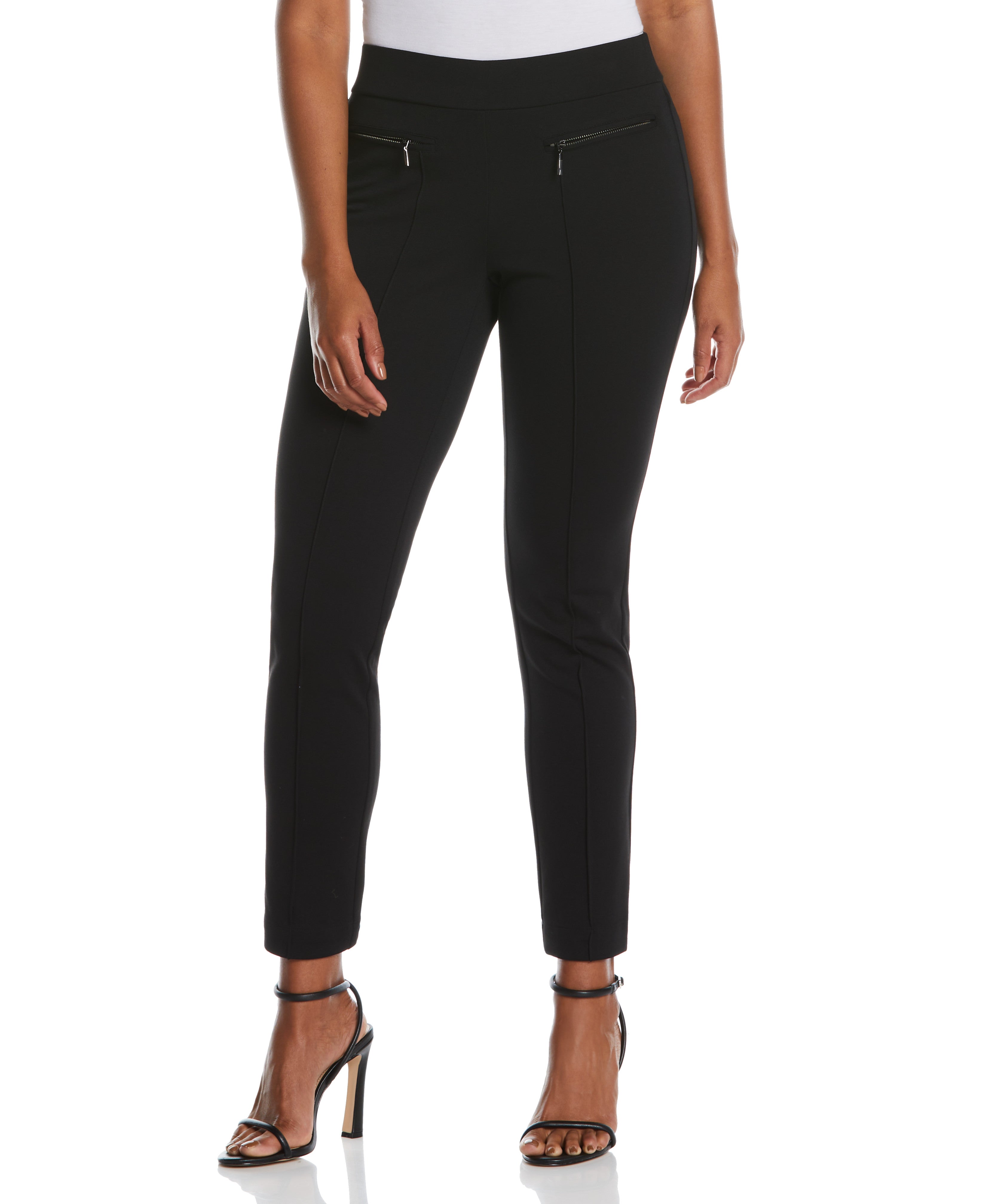 Ponte Knit Slim Leg Pant, Comfort Fit