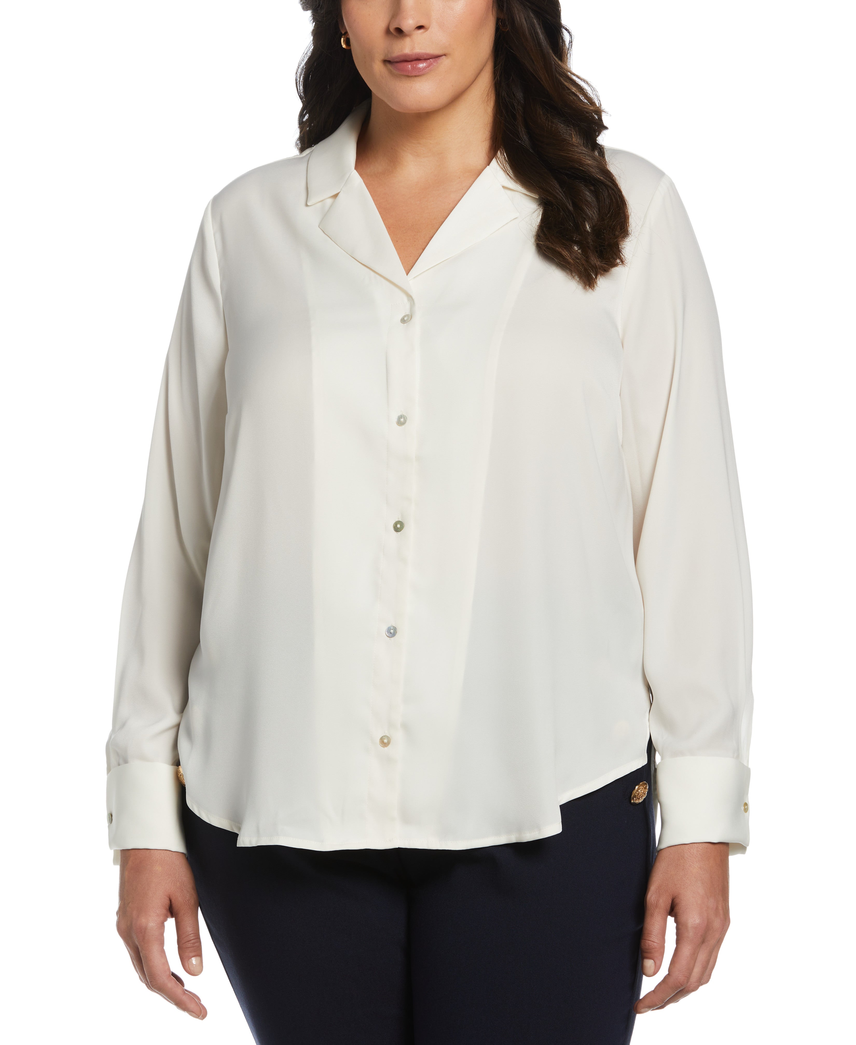 Notched Collar Shirt, Forever 21 #notched #collar #blouse  #notchedcollarblouse