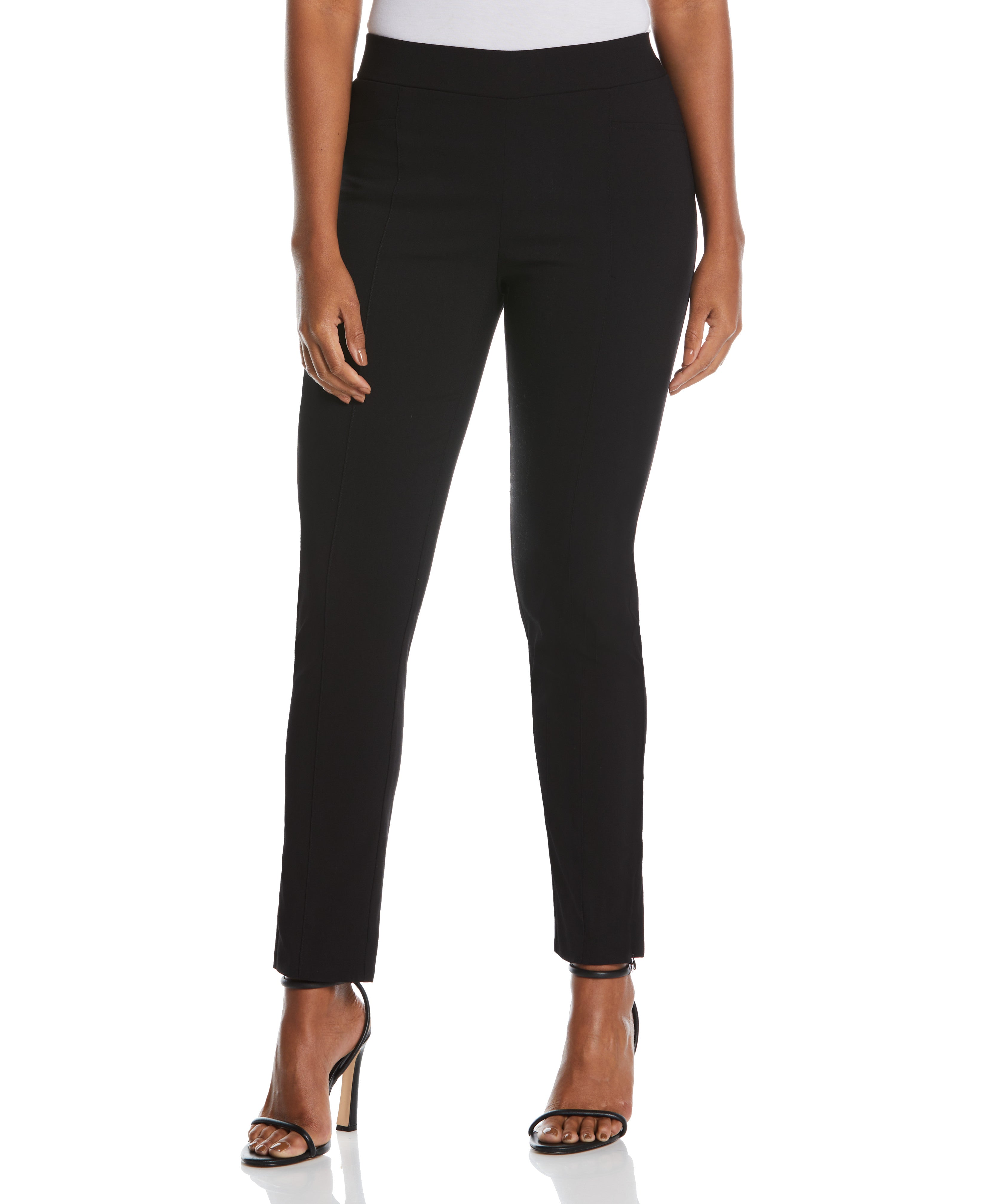 Women's Ponte Knit Pants | Regular Fit | Rafaella