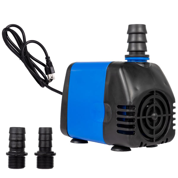HQRP 800L/h 215 GPH 13W Aquarium Fish Tank Fountain Hydroponic Submersible  Water Pump Compatible with Fresh Water and Salt Water