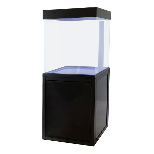 Typisch weefgetouw zuigen Aqua Dream 40 Gallon Tempered Glass Aquarium Black