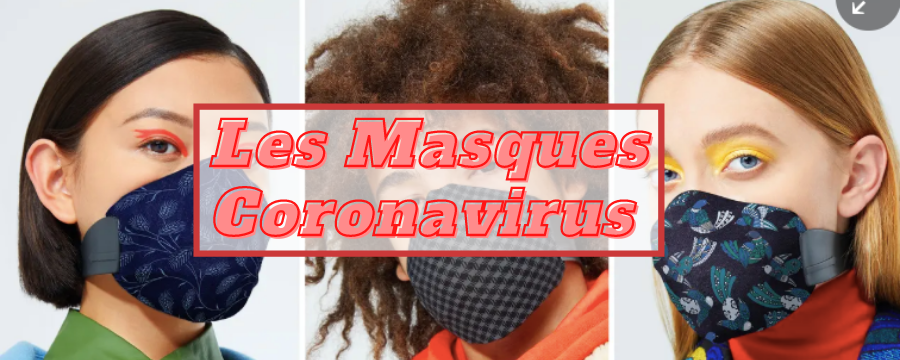 Masques Coronavirus Mode Streetwear