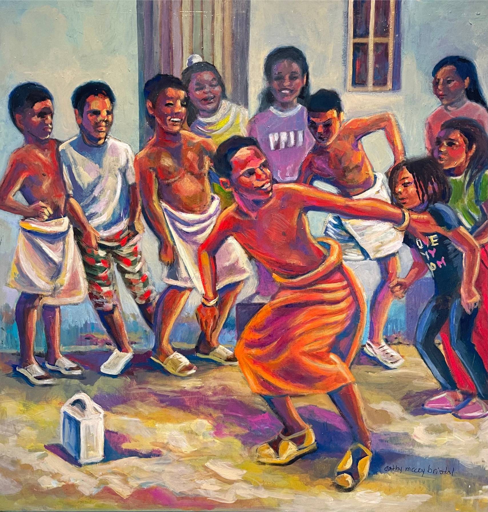 "Joyous Dance" by Cathleen McCoy Bristol