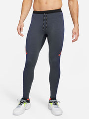 Nike Dri-Fit ADV AeroSwift adv Racing Tights DM4622-017 Black Blue Men XXLT  - Helia Beer Co