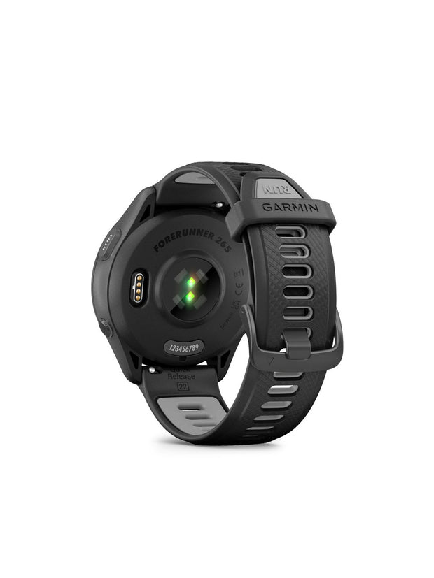  Garmin Forerunner® 965 Running Smartwatch, Colorful AMOLED  Display, Training Metrics and Recovery Insights, Black and Powder Gray,  010-02809-00 : Electronics