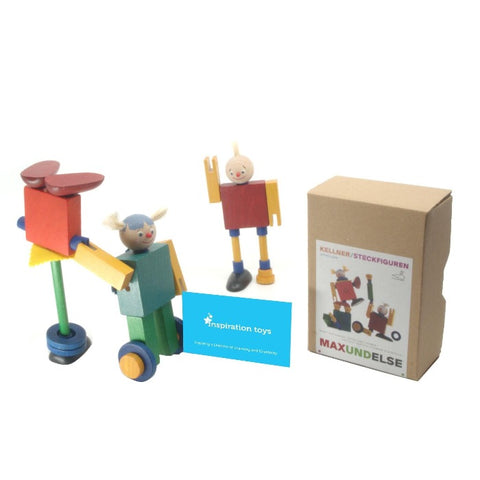 Wooden construction toys - Max und Else