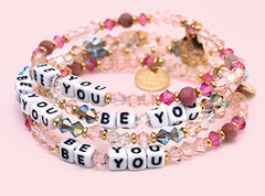 LITTLE WORDS PROJECT BE YOU BRACELETS