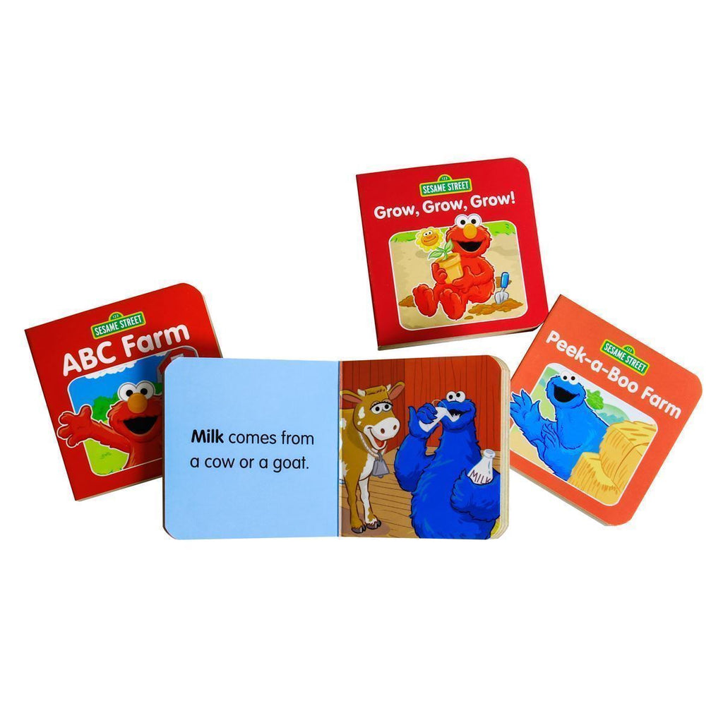 Sesame Street On the Farm Book Block Carry Box-Early Learning-Collective Goods-MMG Gifts