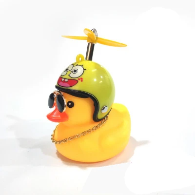 Auto Leuchtende Helm Gelbe Ente Beizvogel