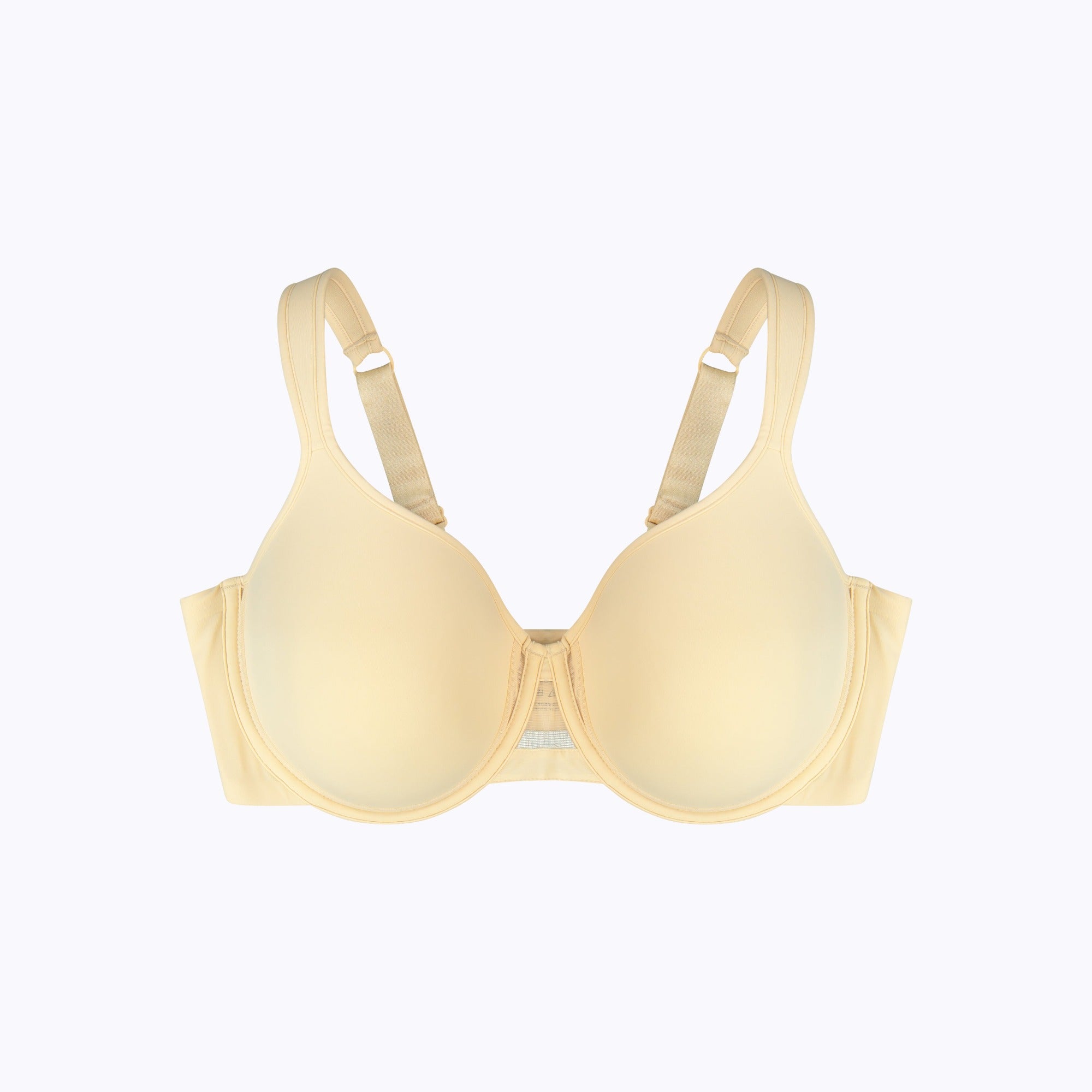 Bras,Women Comfort V-Neck Full Coverage No Padding Underwire Minimizer Bra， no Steel Ring Bra, (Size : 34, Color : BEIGE03_C) at  Women's  Clothing store