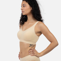 The Comfort Shaping Bra with Adjustable Straps (Stripes)