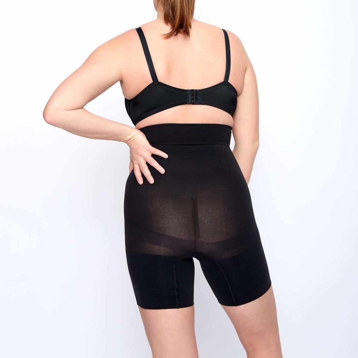 0216 Extra High-Waisted Compression Shorts Body Shaper for Women / Pow –  New Body Couture