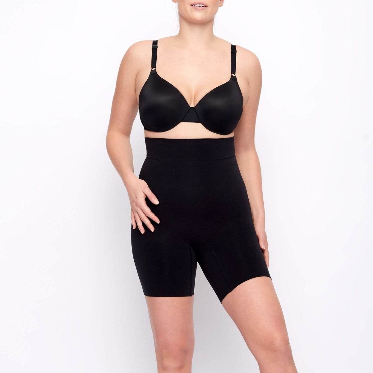 Underoutfit Shapewear for Women Tummy and Love Handle Control- High Waisted  Boy Shorts : : Clothing, Shoes & Accessories