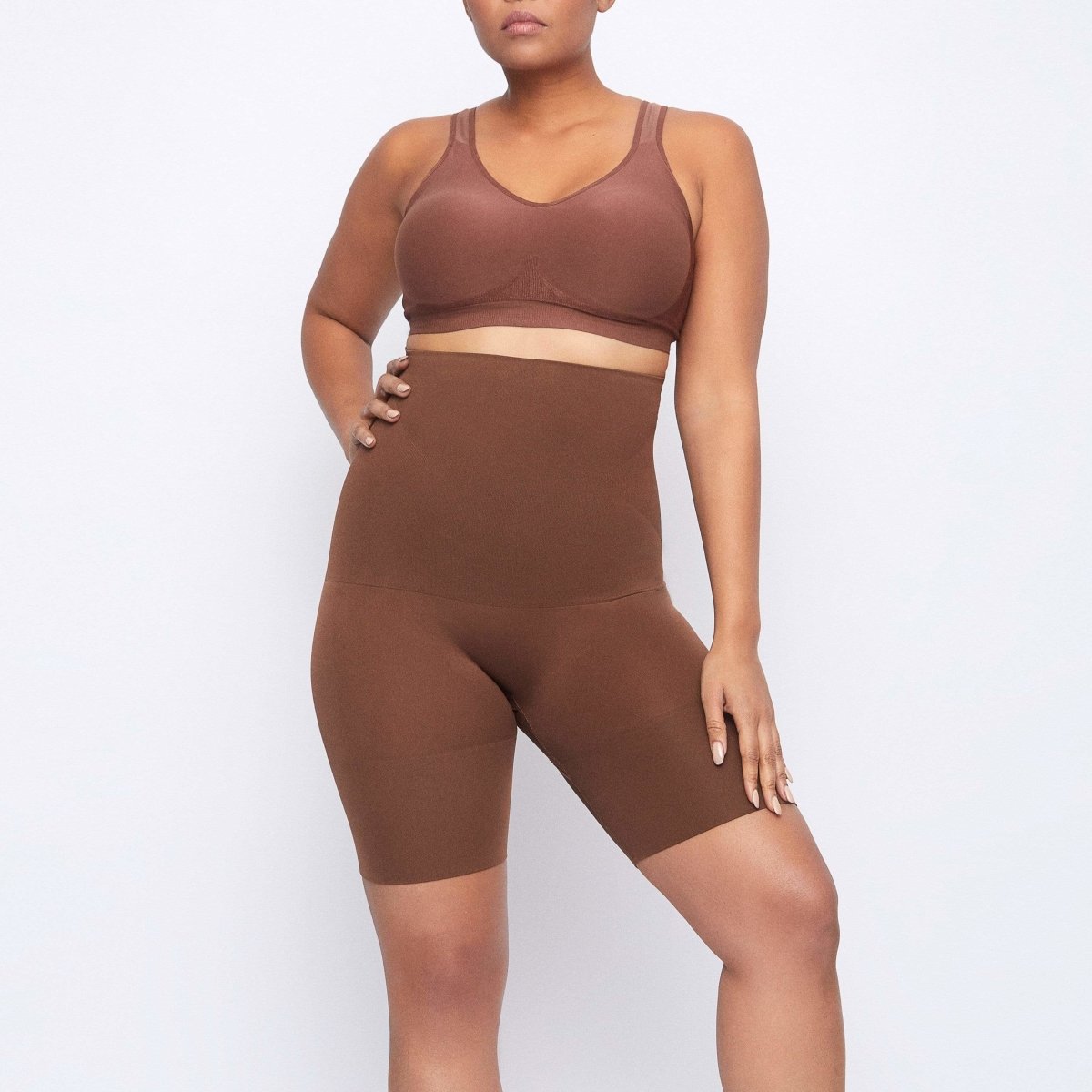 Underoutfit Shapewear for Women Tummy and Love Handle Control- High Waisted  Boy Shorts : : Clothing, Shoes & Accessories