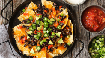 a dish of jalapeno nachos