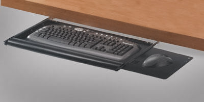 Slide out keyboard tray
