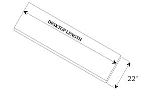 WS400/WS500 Straight desk top