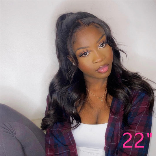 Home Beeos Full Lace Wig Body Wave Pr...