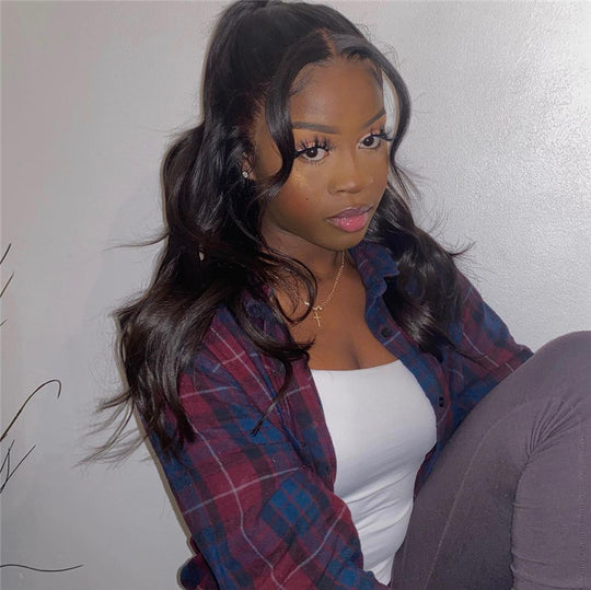 Home Beeos Full Lace Wig Body Wave Pr...