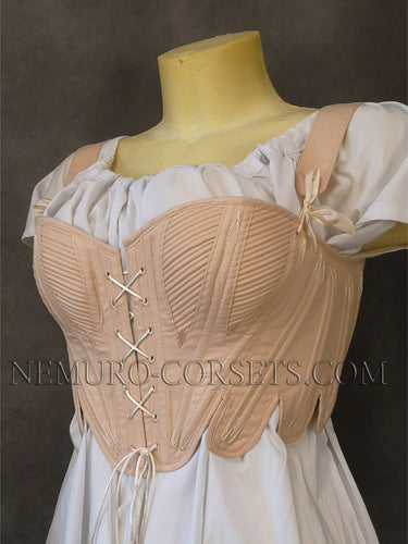 18th century stays front lacing - Custom order