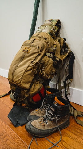 Final Rise Hunting Vest loaded for Himalayan snowcock hunting 