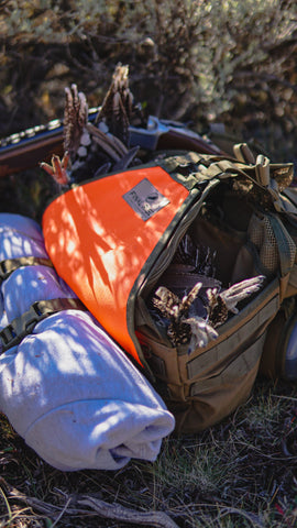 Final Rise Summit Vest with Wyoming Sage Grouse and Ruger Red Label 28 Gauge shotgun