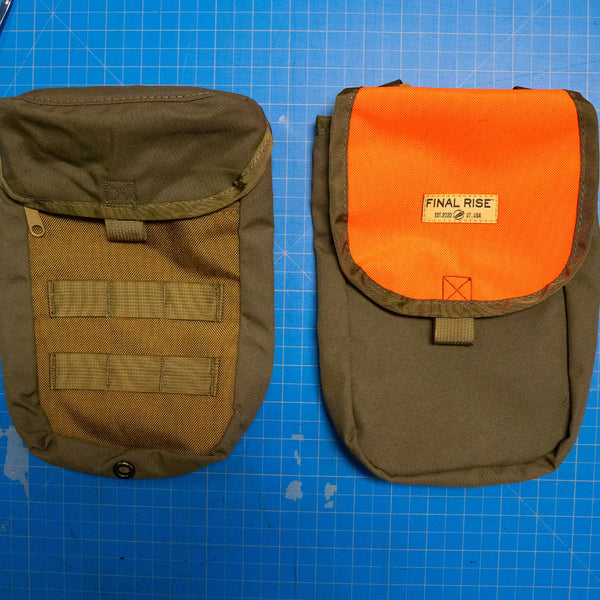 Final Rise Summit and Legacy Shell Pouches