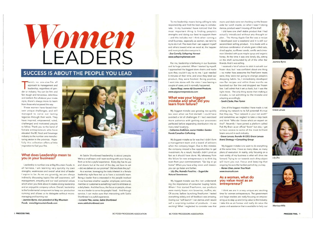 Women Leaders - BC Food & Bev