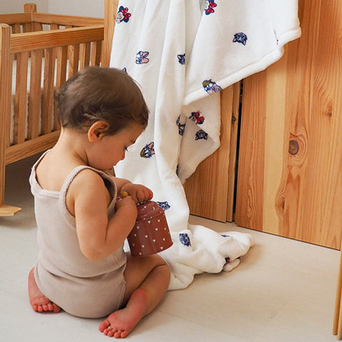 Plaid bébé et doudou - couverture bébé - Mon Coffret Naissance