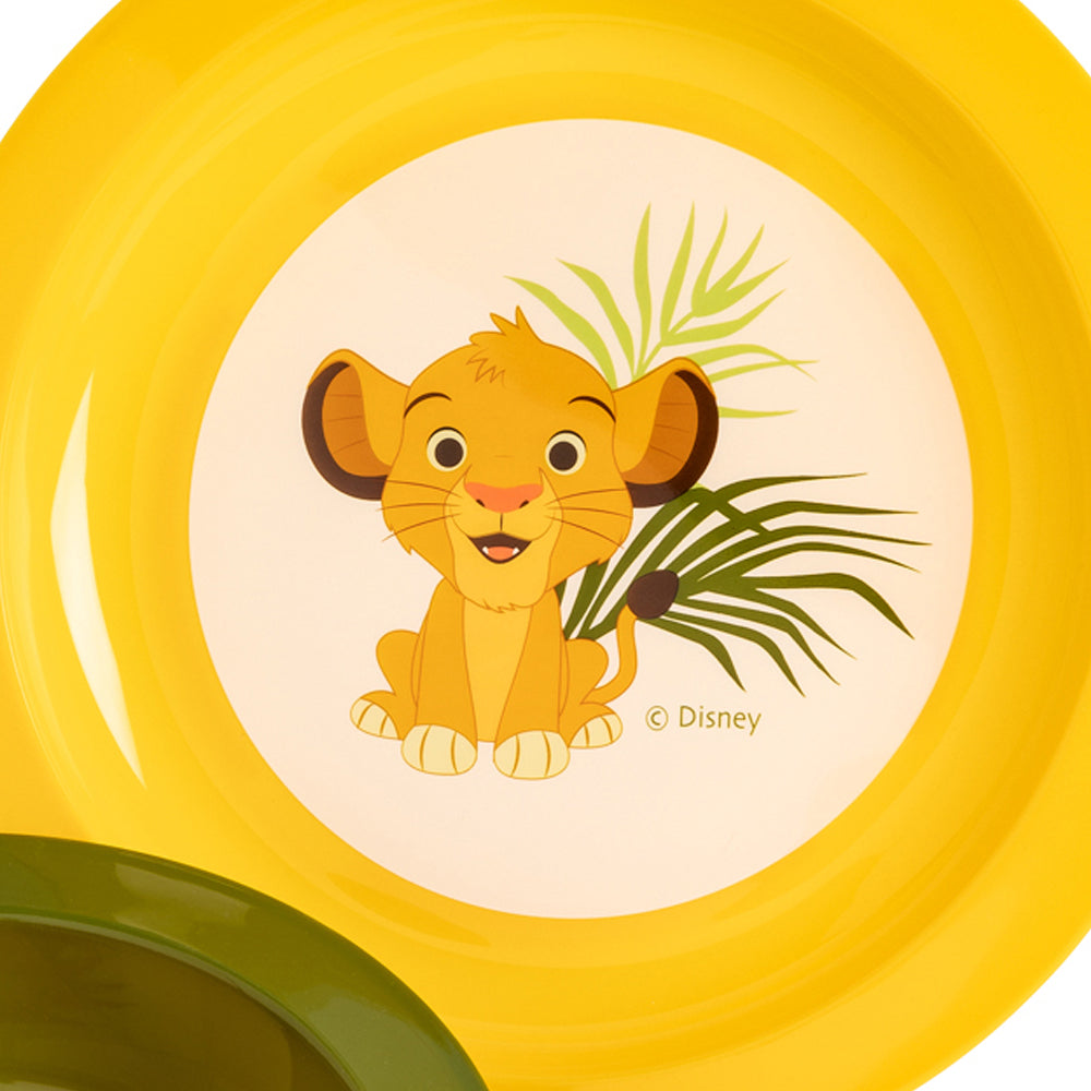 Coffret Repas Bebe En Plastique Le Roi Lion Disney Baby Malin