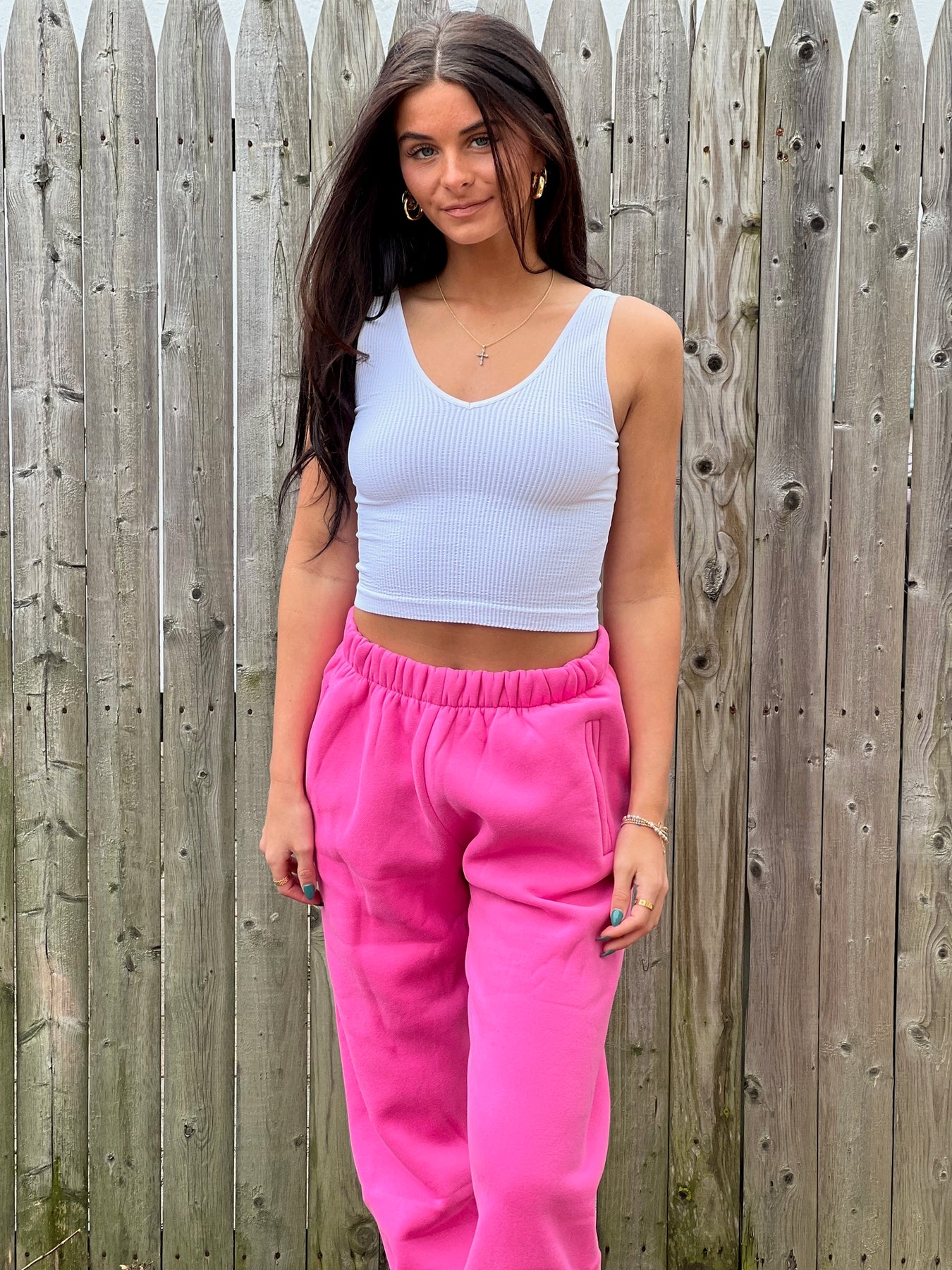 flare sweatpants from pink｜TikTok Search