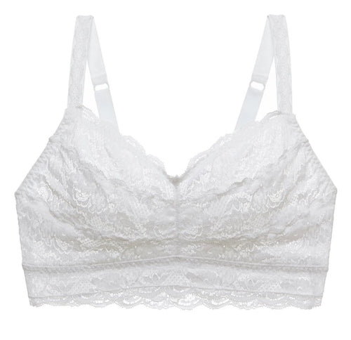 Ultra Curvy Sweetie Bralette White