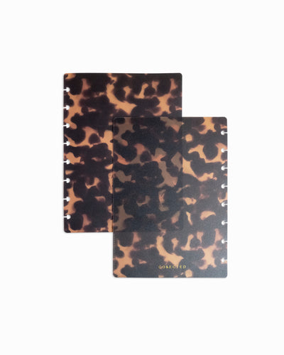 Planner Dashboard A5 Personal Size Pocket Size Leopard Print 