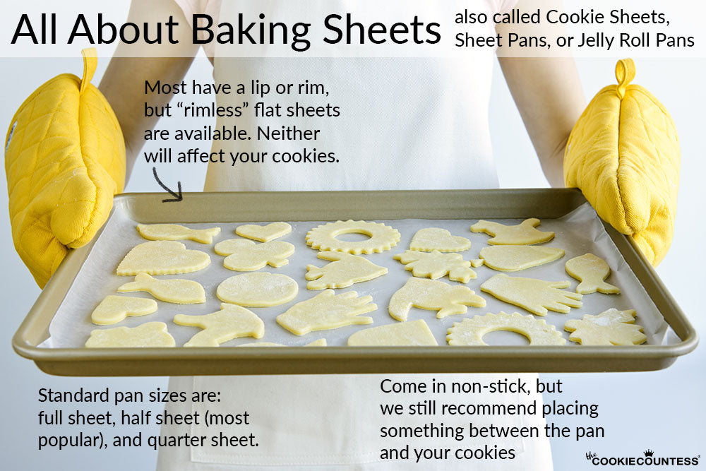 The Difference Between Baking Sheets, Cookie Sheets and Jellyroll Pans