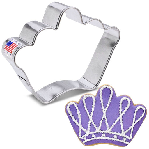 Number 1 Cookie Cutter with a Crown