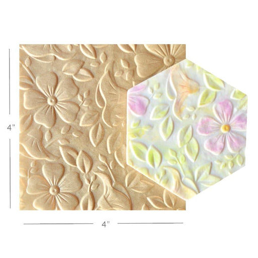 Parchment Texture Sheets - Floral 9