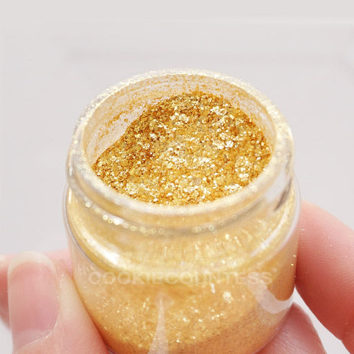Silver Edible Glitter FDA Approved Made in USA - Kosher, Vegan — The Cookie  Countess