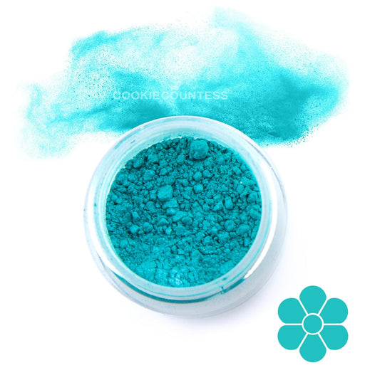 World of Confectioners - Edible Drink Glitter - Turquoise - Teal