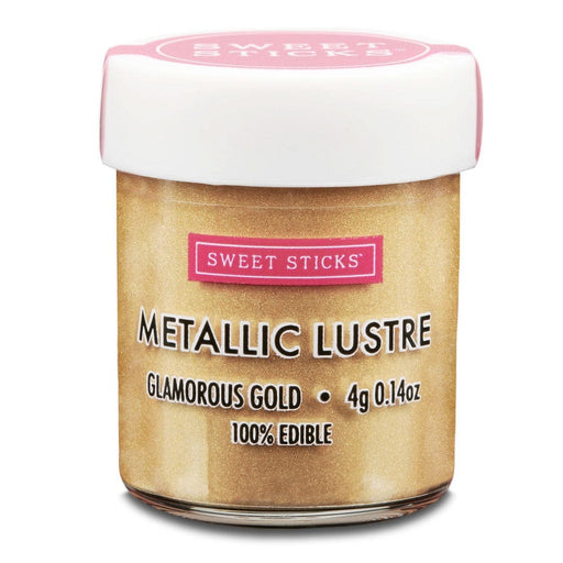 Edible Metallic Gold Dust for Cake Decorating Edibles & Cookies (0.5 fl oz)  - Kate Naturals.