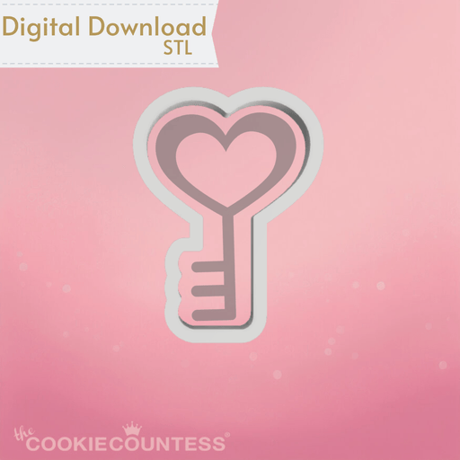 Happy Valentines Day Cookie Cutter STL — The Cookie Countess