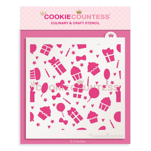 Alphabet Script 1 Letter Stencil Set — The Cookie Countess