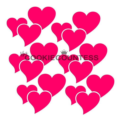 Conversation Hearts Classic Mini 1 Sayings Stencil — The Cookie Countess