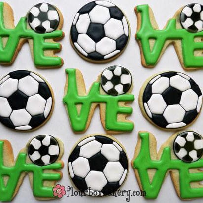 Football Cookie Stencil Trofy JB409 