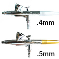 Airbrush Gun Single Action with .5mm Needle Cookie Countess