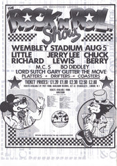 1972 Wembley Rock n Roll Show poster