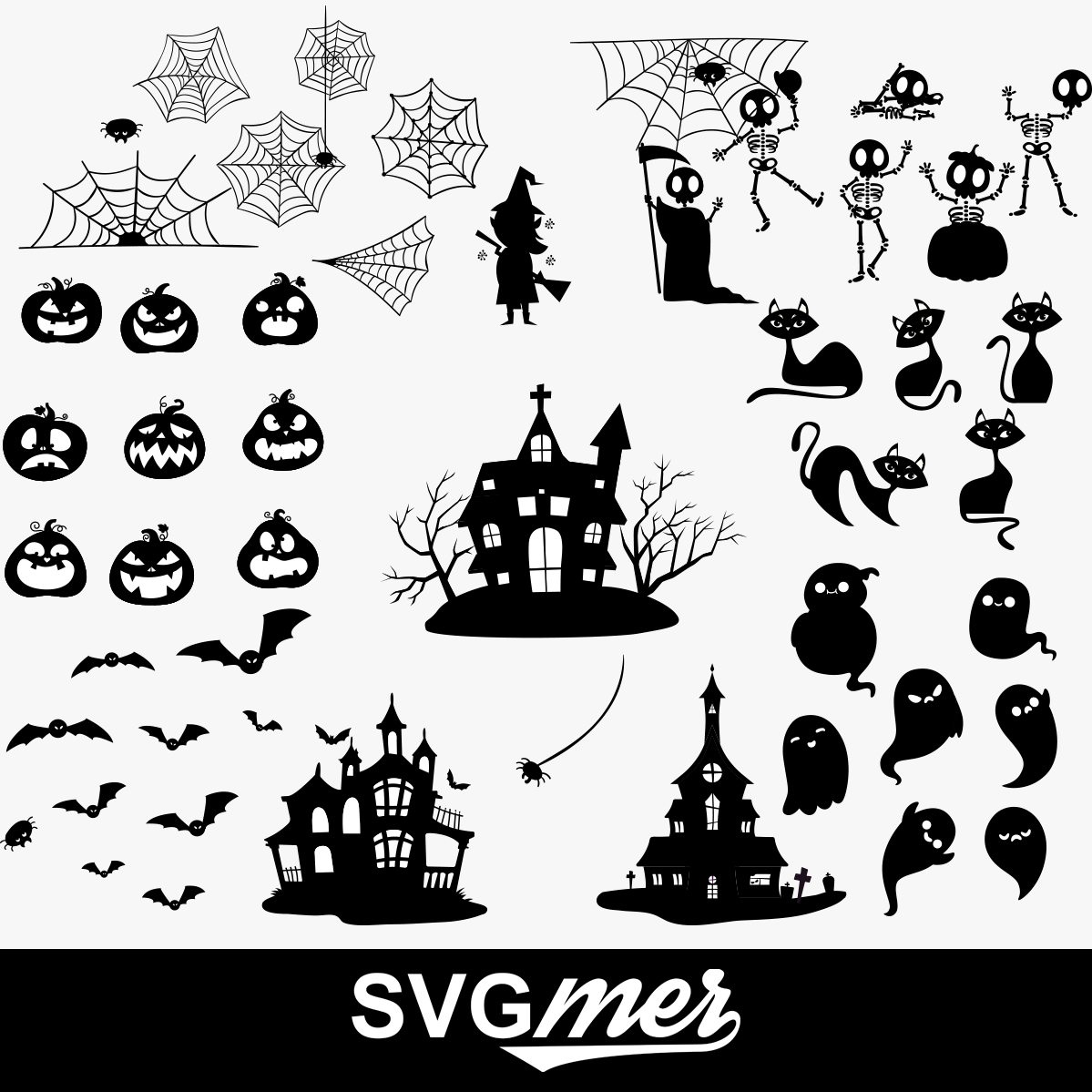 Halloween Silhouette Collection Svgmer